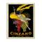 Stupell Industries Cinzano Vintage Poster Wine Design Wall Plaque